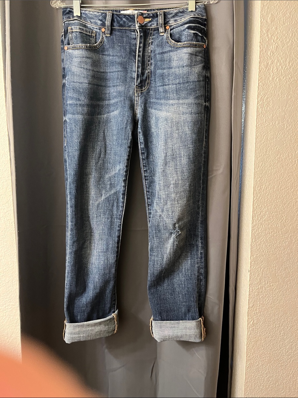 CAbi Light Blue Higher Straight Jeans